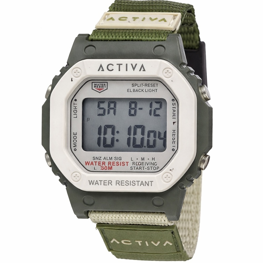 Invicta Activa Spectra X Digital Shock Resistance watch. Olive green